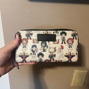 My Hero Academia Bioworld Anime Character Print Wallet